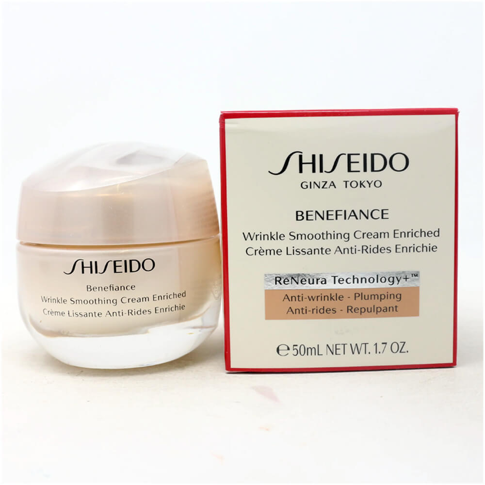 Shiseido benefiance anti-aging wrinkle smoothing cream enriched